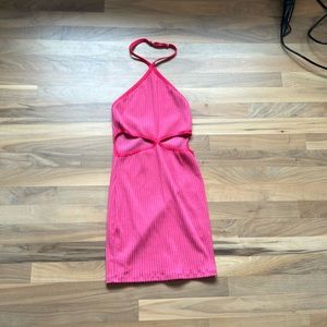pink and red vacation dress